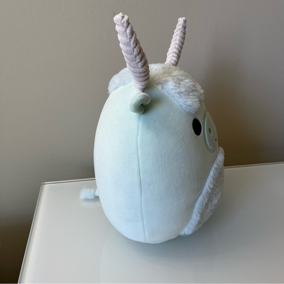 NWT Squishmallows Easter Set Of 2 - Iver Mint green Highland Cow Capsule 4” & 8” - Picture 5 of 14